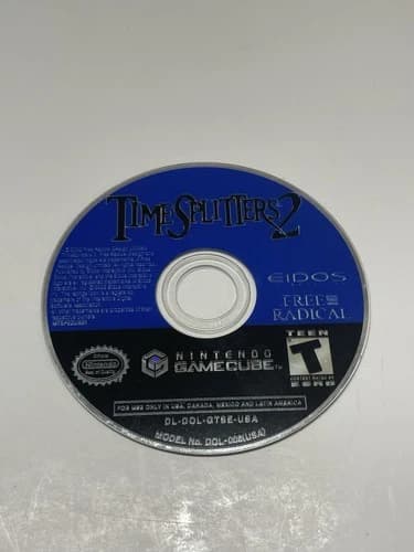TimeSplitters 2 (Nintendo GameCube, 2002) Disc Only - Tested