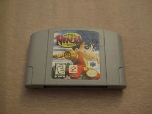 Mystical Ninja Starring Goemon N64 - Authentic, Tested*, Cleaned, Cartridge Only