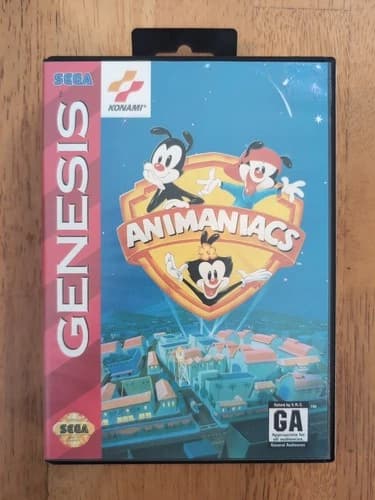 Animaniacs (Sega Genesis, 1994) CIB, Tested/Working