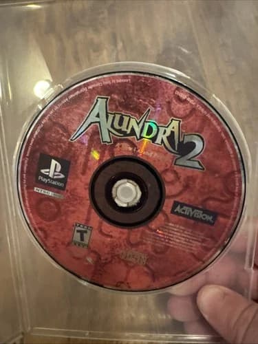 Sony PlayStation 1 PS1 Disc Only TESTED Alundra 2