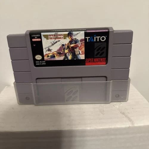 Operation Thunderbolt SNES Game Only