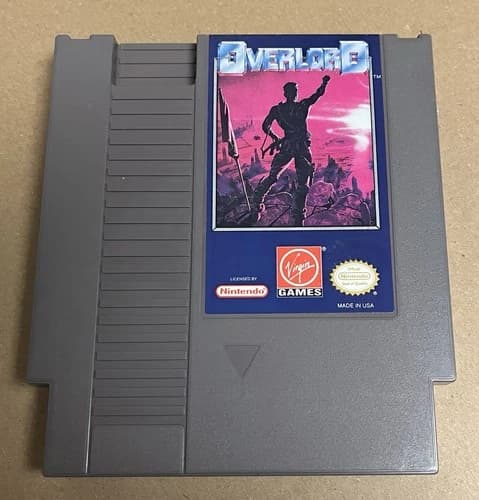 OVERLORD Game Cartridge for the Nintendo NES