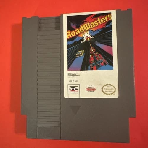 Roadblasters Nintendo Entertainment System NES 100% Authentic Cart Only