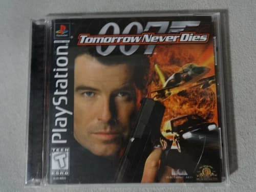 007 Tomorrow Never Dies Playstation One PS1 PSX Game Complete Free Ship