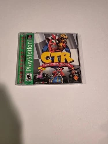 CTR: Crash Team Racing (PlayStation 1 PS1, 1999) ☆ Complete ☆