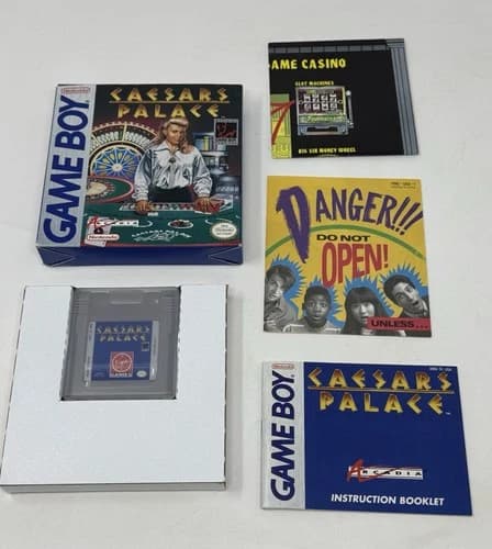 Nintendo Game Boy Caesar's Palace Complete