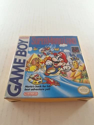 Super Mario Land 1 Nintendo Gameboy Game Boy Complete in Box CIB NICE LOOK!!