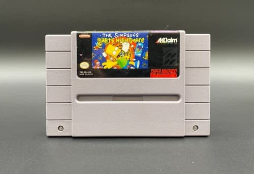 The Simpsons: Bart's Nightmare (Super Nintendo Entertainment System, SNES)