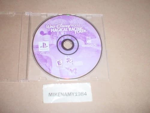 WALT DISNEY WORLD QUEST: MAGICAL RACING TOUR game only - Sony Playstation PS1