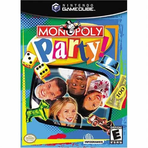 Monopoly Party Nintendo Gamecube Game Complete