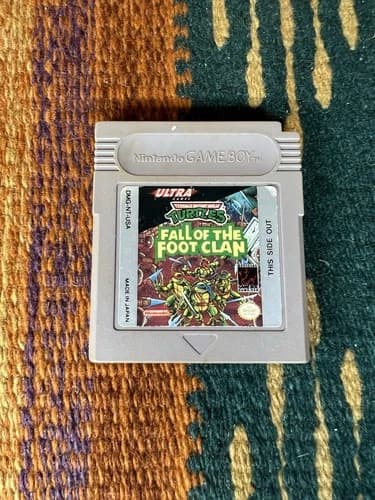 Teenage Mutant Ninja Turtles: Fall of the Foot Clan (Nintendo Game Boy) TESTED