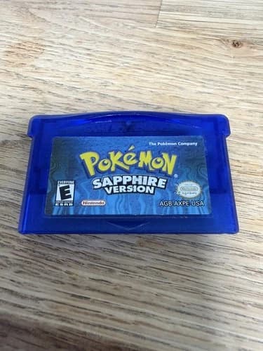 Pokemon Sapphire (Nintendo GameBoy Advance, 2003) Cartridge Only