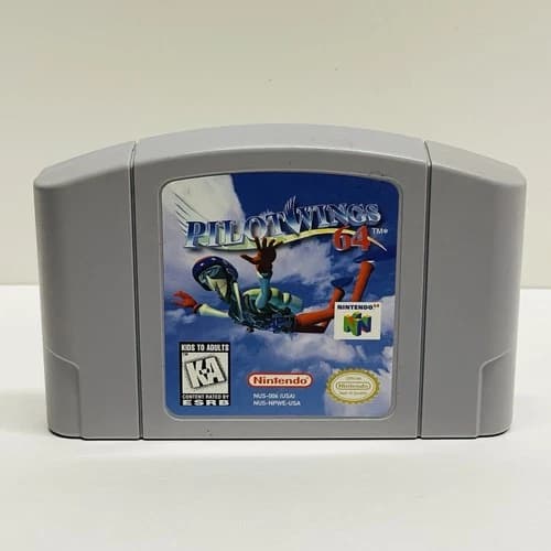Pilotwings 64 N64 1996 Pilot Wings N64 Authentic Nintendo Cartridge TESTED!