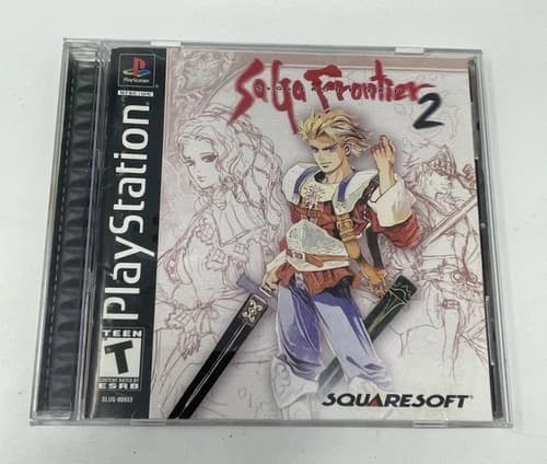 SaGa Frontier 2 Playstation 1 PS1 Complete in Box w/ Reg Card, Manual