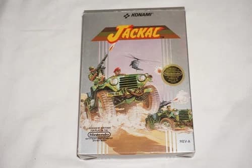 Jackal (Nintendo NES) Complete in Box CIB