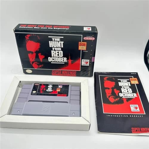 The Hunt for Red October SNES Complete