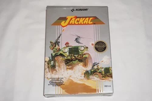 Jackal (Nintendo NES) Complete in Box CIB