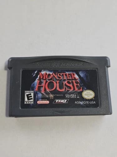 LOOSE. Monster House Game Boy Advance [GBA] TESTED. WORKING.