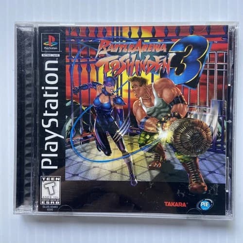 Battle Arena Toshinden 3 Sony PlayStation 1 PS1 1997