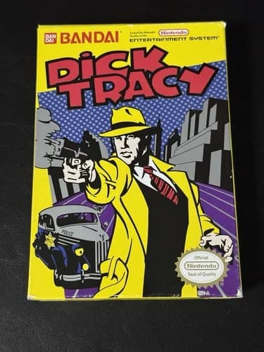 Dick Tracy (Classic Nintendo NES) Complete CIB
