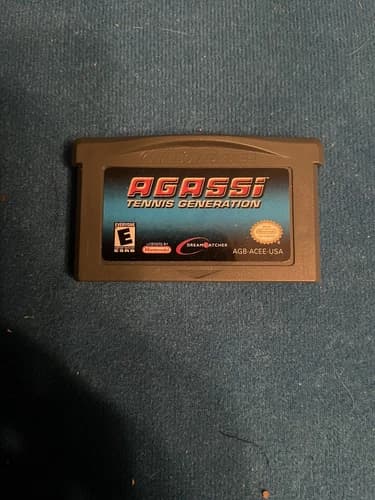 Agassi Tennis Generation (Nintendo Game Boy Advance, 2003)