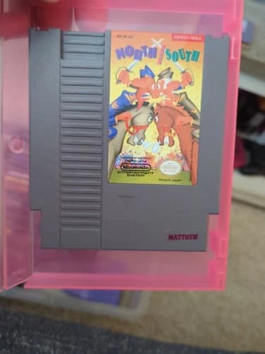 North and South Nintendo Nes Cleaned & Tested Authentic