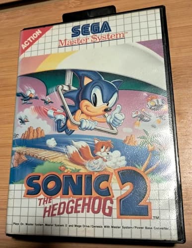 Sonic the Hedgehog 2 - Sega Master System SMS CIB US seller