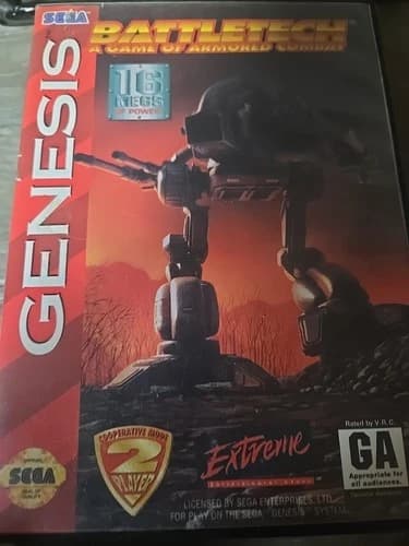 BattleTech: A Game of Armored Combat (Sega Genesis, 1994)