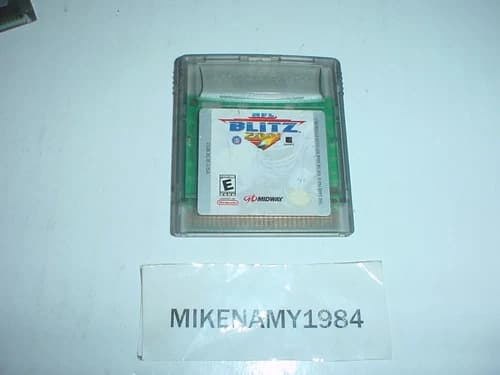NFL BLITZ 2001 football game cartridge - GAME BOY COLOR