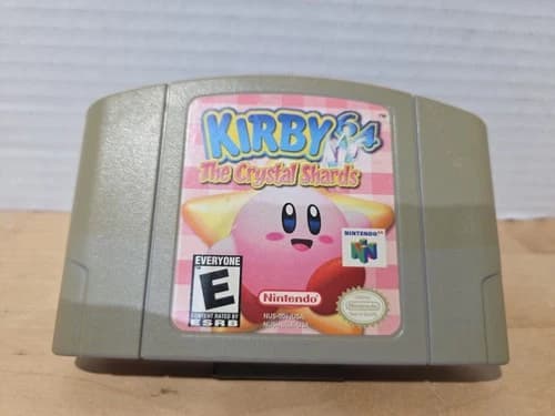 Kirby 64: The Crystal Shards N64 Nintendo 64 1996 Cartridge Authentic Tested