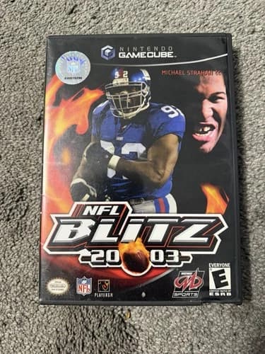NFL Blitz 2003 (Nintendo Gamecube) Complete CIB w/ Manual Tested
