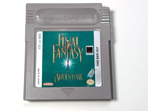Final Fantasy Adventure Game Boy authentic