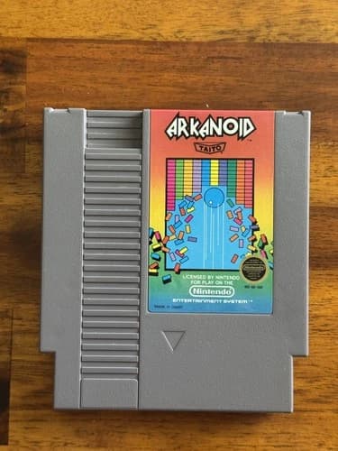 Arkanoid Nintendo NES Cleaned/Tested