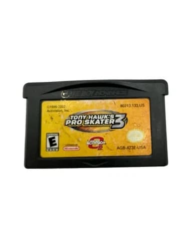 Tony Hawk's Pro Skater 3 (Nintendo Game Boy Advance, Cartridge Only, Tested)