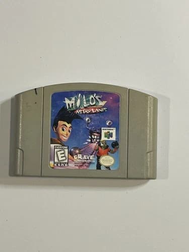 Milo’s Astro Lanes - Nintendo 64 N64 – Cartridge Only – Tested
