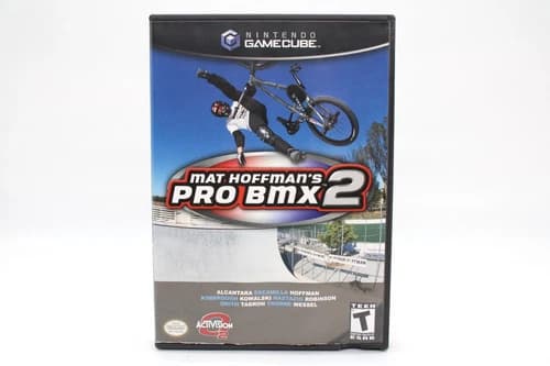 Refurbished Nintendo GameCube Mat Hoffman's Pro BMX 2 CIB Disc Art Label Wear