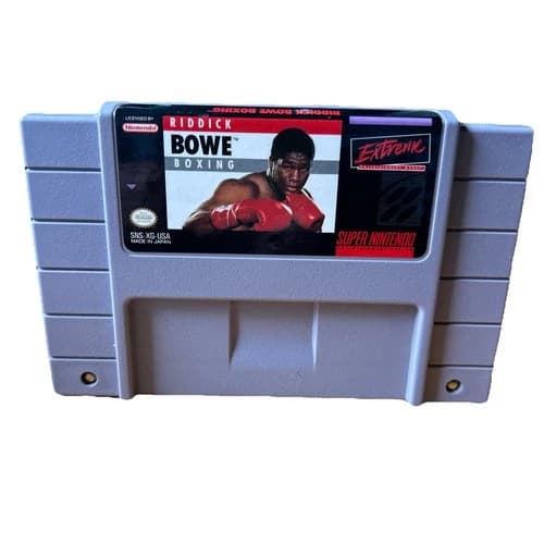 Riddick Bowe Boxing (Super Nintendo Entertainment System, 1994)