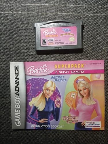 Barbie Superpack: Secret Agent Barbie/Barbie: Groovy(Game Boy Advance, 2005)