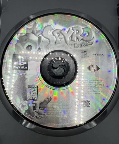 Spyro The Dragon PS1 PlayStation 1 Greatest Hits Disc Only