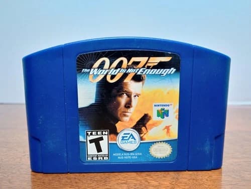 World Is Not Enough - Nintendo 64 (N64) Cartridge only Tested Working