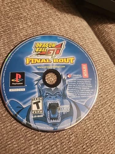 Dragon Ball GT Final Bout BANDAI Sony PlayStation 1 PS1,- Disc Only