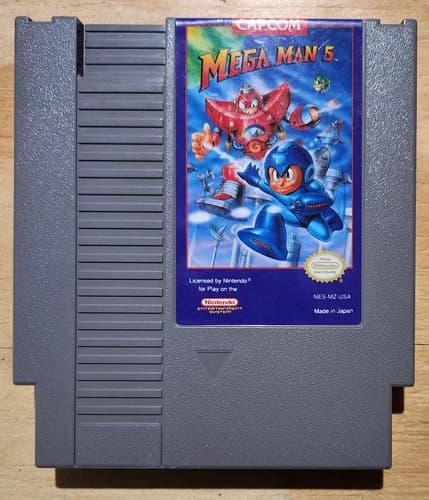 Mega Man 5 (Nintendo NES, 1992)