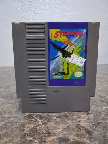 F-117A Stealth Fighter (Nintendo Entertainment System, 1992) Tested And Working