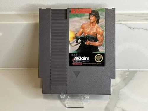Rambo - 1988 NES Nintendo Game - Cart Only - TESTED!