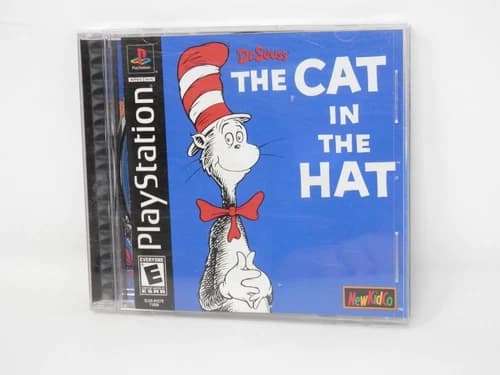Dr. Seuss The Cat in the Hat PlayStation 1 Video Game • PS1 CIB Complete Works