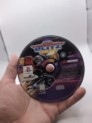 NFL Blitz 2000 PlayStation 1 PS1 Disc Only Scratch Free Tested Working
