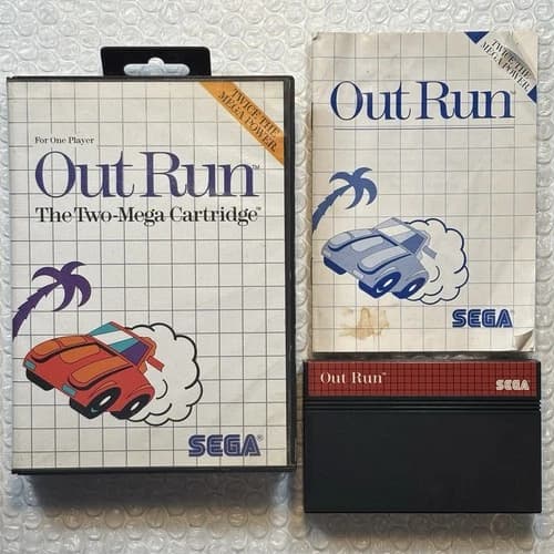 Out Run (Sega Master System SMS) Complete CIB