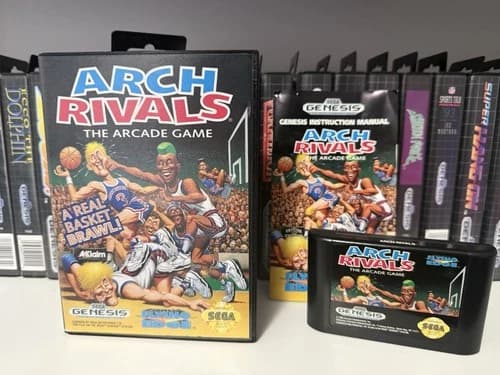 Arch Rivals: The Arcade Game (Sega Genesis) [CIB] - Complete, Excellent Cond