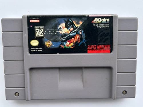 Batman Returns Konami Super Nintendo SNES 1992 Game Cartridge Only