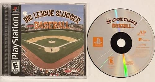 Big League Slugger Baseball (Sony PlayStation 1, PS1) COMPLETE!! | CIB | M1466